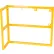 Vestil™ Steel Cylinder Barricade Extension Rack, 15-1/4"Wx37-1/2"D x32"H,3 Cylinder Cap.,Yellow