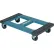 Vestil™ Polyethylene Padded Top Dolly with Mold-On Rubber Casters, 1000 lb. Capacity, 30" x 18"