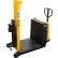 Vestil™ Manual Drive Powered Lift Counter Balanced Drum Stacker, 12V, 54" Lift, 700 lb. Cap.