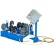 Vestil™ Steel Horizontal Drum Roller Mixer, 1PH, 115V, 1000 lb. Capacity, Blue