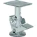 Vestil™ Top Mount Floor Lock For 6" Casters, 6-7/8" to 7-1/2"H