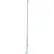 Vestil™ Stainless Steel Flagpole, Includes Rope, Rope Cleat & Top Pulley, 20'H, Silver