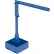 Vestil™ Steel Portable Jib Crane with Empty  Base, 8' I-Beam 250 lb. Capacity, Blue