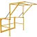 Vestil™ Steel Mezzanine Safety Gate, 68-1/2"W x 79-5/16"D x 80-1/16"H