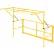 Vestil™ Steel Mezzanine Safety Double Wide Gate, 108-1/2"W x 79-5/16"D x 80-1/16"H
