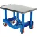 Vestil™ Steel Low Profile Post Lift Table, 24''W x 36''L Platform, 4000 lb. Capacity, Blue