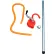 Vestil™ Steel Manual Rotary Drum Pump, 2" Bung
