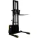 Vestil™ Steel Adjustable Double Mast Stacker, 125" Lift, 3000 lb. Capacity