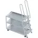 Vestil™ High Duty Stock Picker Truck w/Steel Ladder, 500 lb. Cap., 52''Lx21-7/8''Wx73-7/16''H