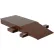 Vestil™ Steel Wheel Riser, 60''L x 38-1/2''W, 40,000 Lb. Capacity, Brown