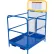 Vestil™ Steel Work Platform, 1000 lb. Capacity, 51"L x 36-3/16"W, Blue