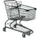 VersaCart S Standard Wire Shopping Cart, 11.13 Cu. Ft. Capacity, Metallic Gray
