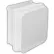 Vynckier RVJ1412HW RVJ 14" X 12" Non-Metallic Enclosure, Raised Cover, Hinge, 2 Corner Screws