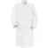 Red Kap® Women's Button Closure Lab Coat, White, Poly/Cotton, 4XL