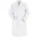 Red Kap® Men's Button-Front Lab Coat, White, Poly/Cotton, 3XL
