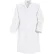Red Kap® Women's Gripper-Front Lab Coat, White, Poly/Combed Cotton, M
