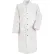 Red Kap® Snap-Front Butcher Coat, Spun Polyester, White, 5XL