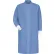 Red Kap® Gripper-Front Butcher Coat W/Knit Cuffs, Pocket-less, Spun Polyester, Light Blue, S