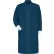 Red Kap® Gripper-Front Butcher Coat W/Knit Cuffs, Pocket-less, Spun Polyester, Navy, XL