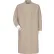 Red Kap® Gripper-Front Butcher Coat W/Knit Cuffs, Pocket-less, Spun Polyester, Tan, 4XL