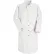 Red Kap® Full Cut Butcher Coat, White, Polyester/Cotton, S