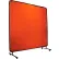 Shaver Industries Framed Weld Screen, 6'W x 6'H, Semi Transparent Orange