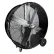 Maxx Air™ Pro Series 42" Belt Drive Portable Barrel Fan, 13300 CFM, Black, BF42BDBLKPRO