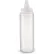 Vollrath® 2908-13, Traex Squeeze Dispenser Bottle, Clear, Twist Close Cap, 8 Oz. - Pkg Qty 12