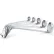 Vollrath® Measuring Ladle Set, 44572, 6" Handle, Stainless Steel - Pkg Qty 12