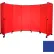 Portable Mobile Room Divider, MP10S (4') Blue