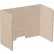 Versare SoundSorb™ Tri-Fold Acoustical Desktop Privacy Panel, 1'6" x 2', Beige