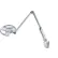 Waldmann Lighting VISIANO Universal LED Treatment Light 20-2 P TX, Double Arm, Wall Mount