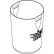 Wausau TF1625 Trash Can Liner, 31 Gallon, Black