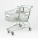 Good L Corp.® 25W Steel Shopping Cart 6.9 Cu. Ft. Capacity