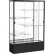 Spirit Display Case Black Base, Bronze Frame, Mirror Back 48"W x 16"D x 72"H