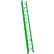 Werner 24' Fiberglass AERO Box Rail Extension Ladder IAA