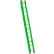Werner 24' IAA Fiberglass AERO Box Rail/Tri-Rung Extension Ladder with Cable Hook & V-Rung