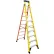 Werner 10' Fiberglass Leansafe Ladder w/ Plastic Tool Tray, 375 lb. Capacity - L7310