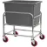 Winholt Aluminum Bulk Mover 6 Bushel 30-6-A/GY with Gray Tub, 33"L x 24"W x 36"H