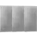 Wall Control Industrial Metal Pegboard, Galvanized Metallic, 48" X 32" X 3/4"