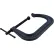 Wilton Drop Forged C-Clamp - Extra Deep-Throat, Regular-Duty, 0" - 4" Jaw Opening