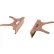 Wilton WL9-24408 Model 404-6 6" Jaw Width Copper Jaw Caps