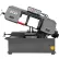 Jet JT9-414471 HBS-1321W 13 Semi-Auto Horizontal Bandsaw, 230/460V, 3-Phase