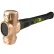 Wilton WL9-90616 B.A.S.H.® 6Lb. Brass Head 16" Unbreakable Steel Core Handle Sledge Hammer