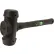 Wilton® B.A.S.H® 3 lb. Steel Dead Blow Hammer, 14"L Handle