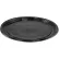 WNA® Caterline Casuals Plastic Platters, 12" Dia., Black, Pack of 25