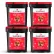 ReadyWise 40-70240 Gourmet Freeze Dried Meat Buckets, 4 Buckets, 240 Servings