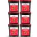 ReadyWise 40-70360 Gourmet Freeze Dried Meat Buckets, 6 Buckets, 360 Servings