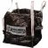 Square Mini FIBC Bulk Bags, Duffel Top, Flat Bottom, 24"L x 24"W x 24"H, 1000 lb. Capacity, Black