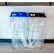 Busch Systems Wire Event Container - Waste/Mixed Recyclables - 32 Gallons - Black/Blue - 104140